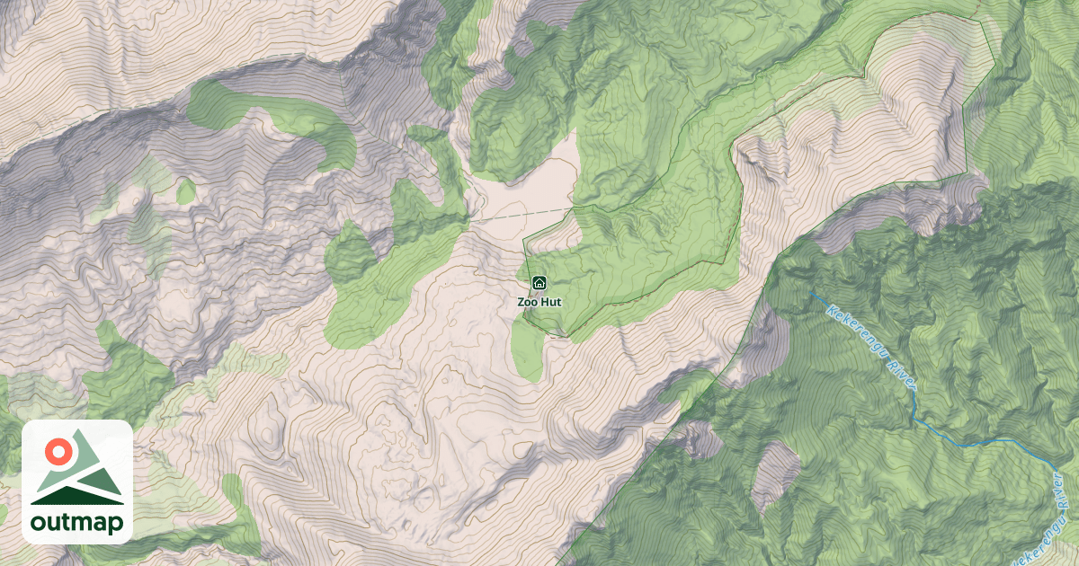 Map of Zoo Hut