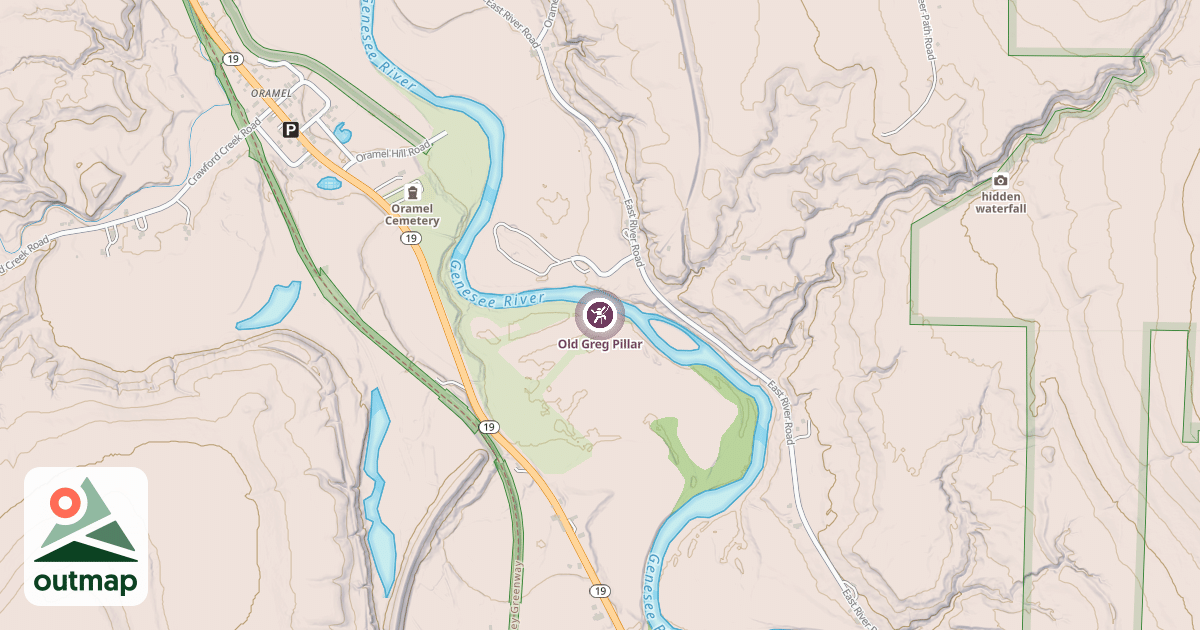 Map of Old Greg Pillar