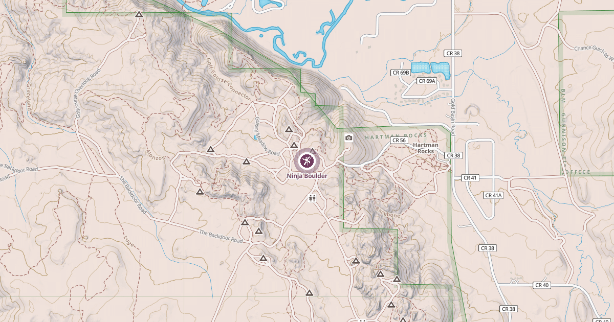 Map preview of Ninja Boulder