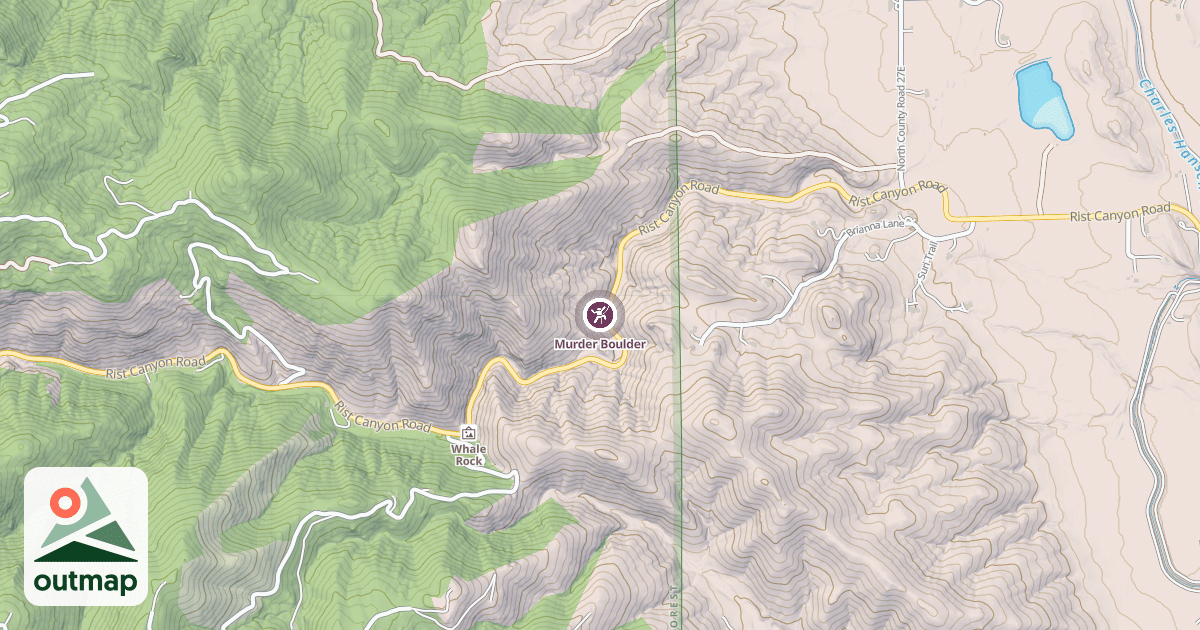 Map of Murder Boulder