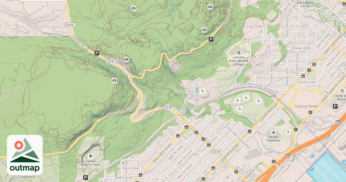 Map of A-Team