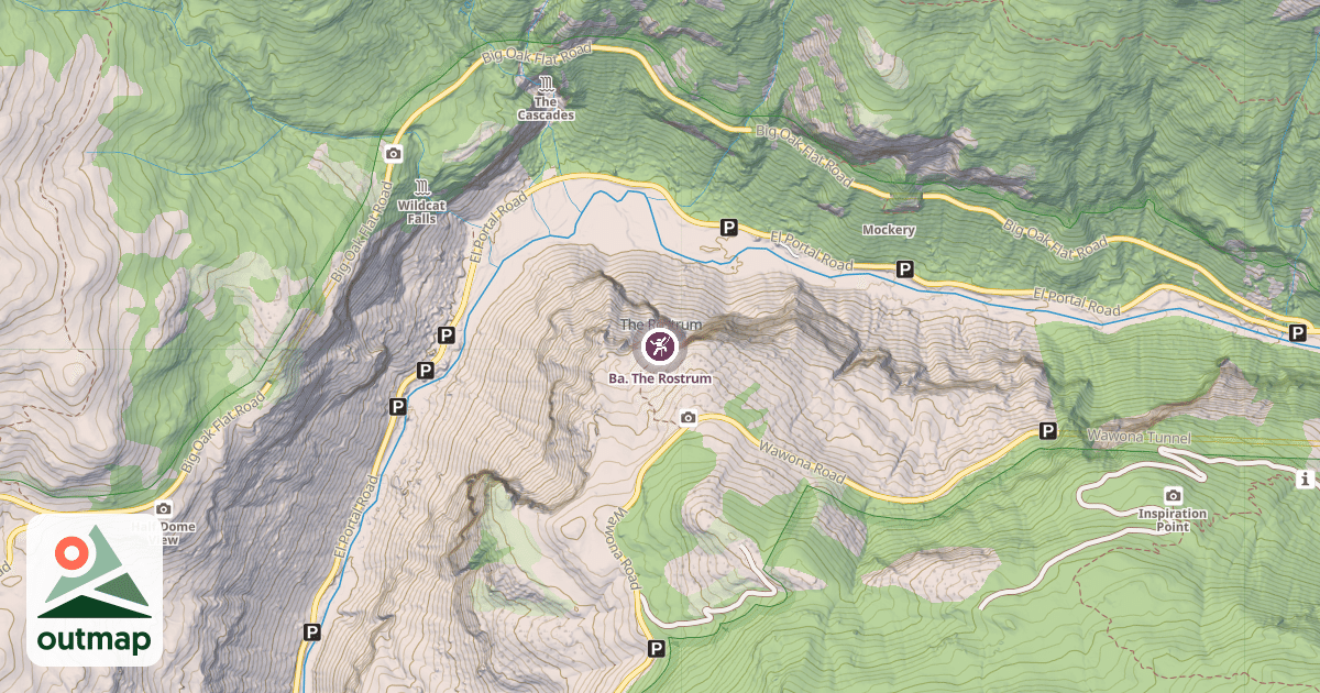 Map of Ba. The Rostrum