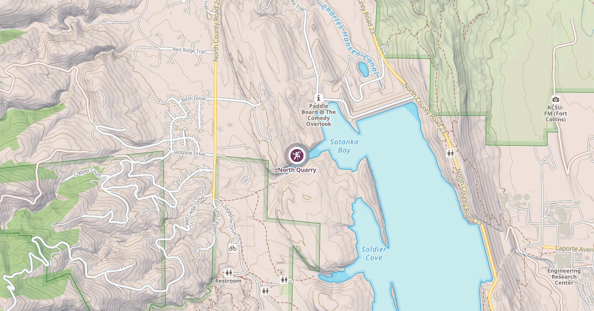 Map preview of North Quarry