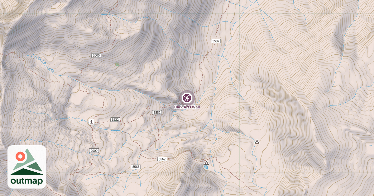 Map of Dark Arts Wall