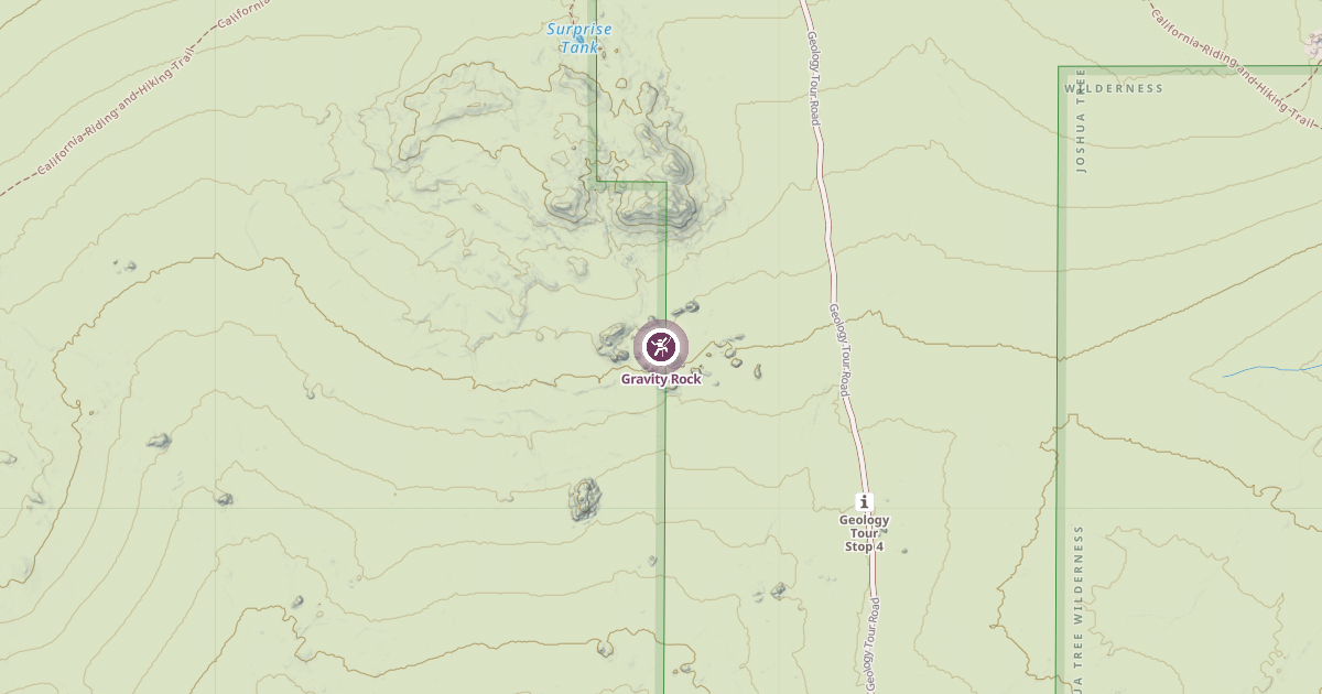 Map preview of Gravity Rock