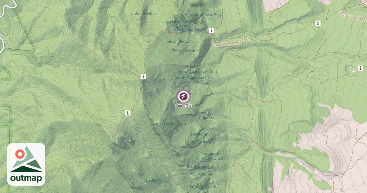 Map of Keel, The