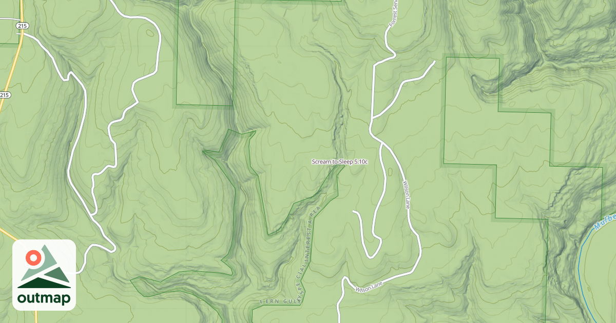 Map of Scream to Sleep