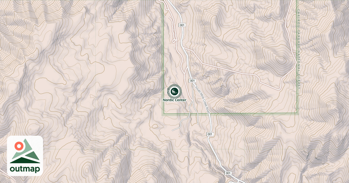 Map of Nordic Center