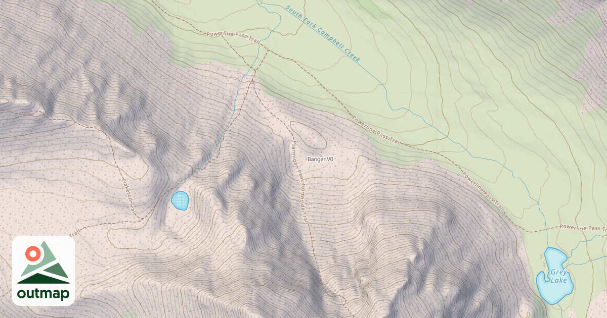Map of Banger