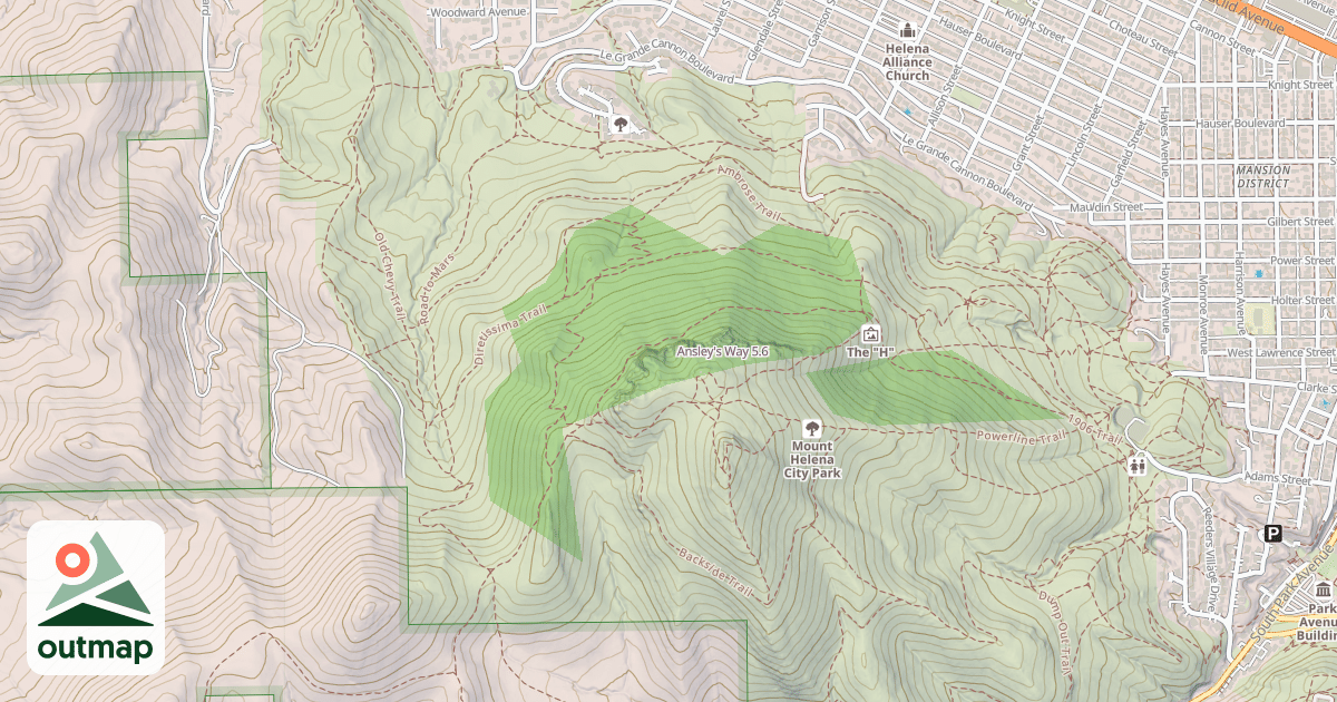Map of Ansley's Way