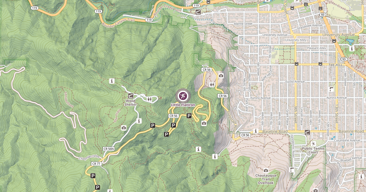Map preview of Little Flatiron