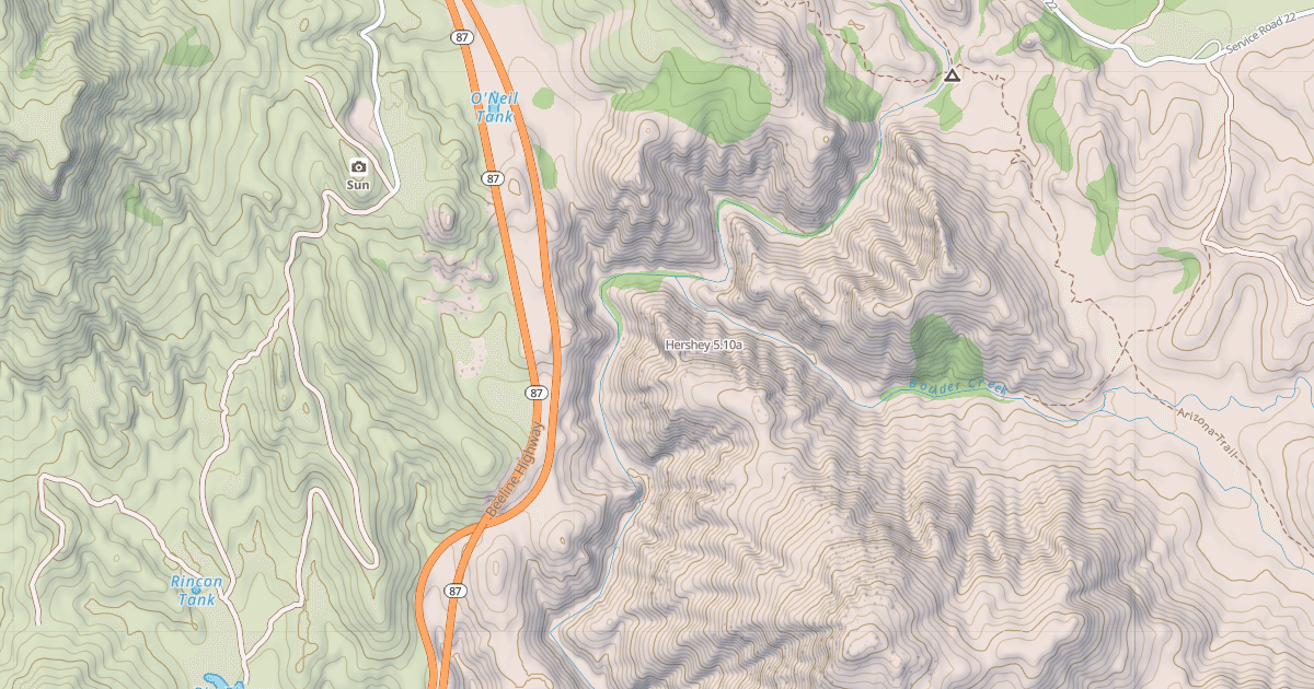 Map preview of Hershey