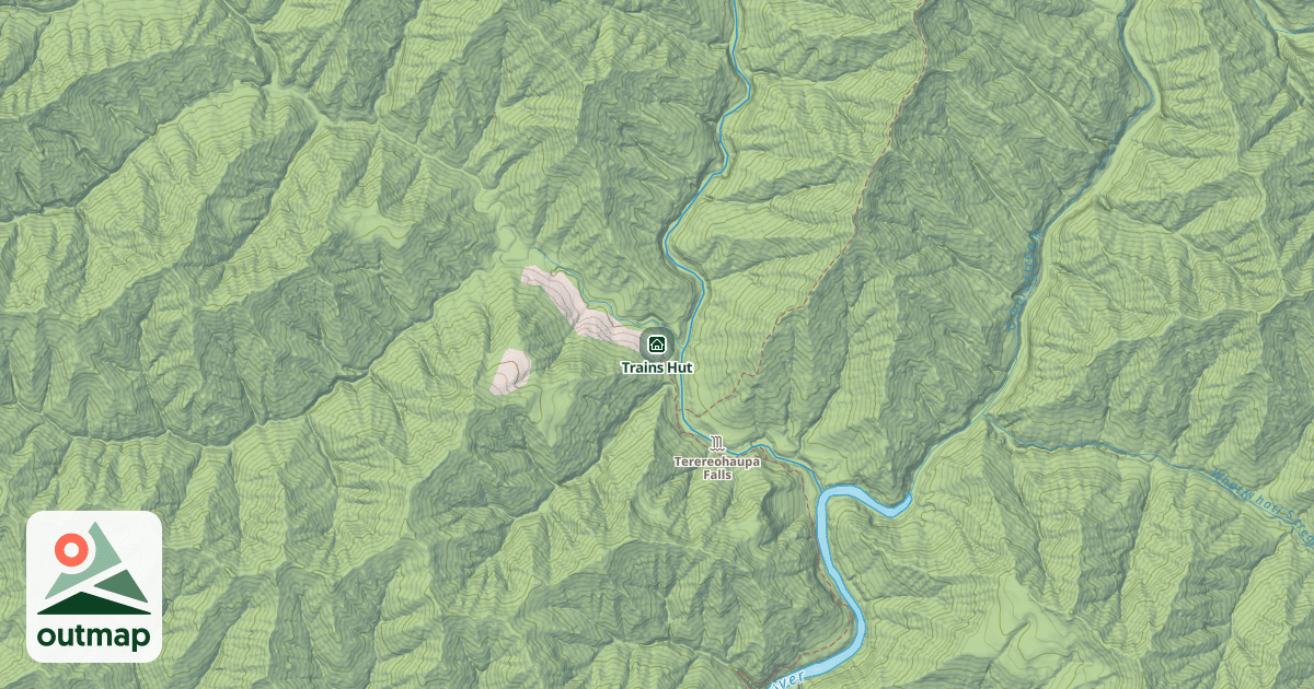 Map of Trains Hut