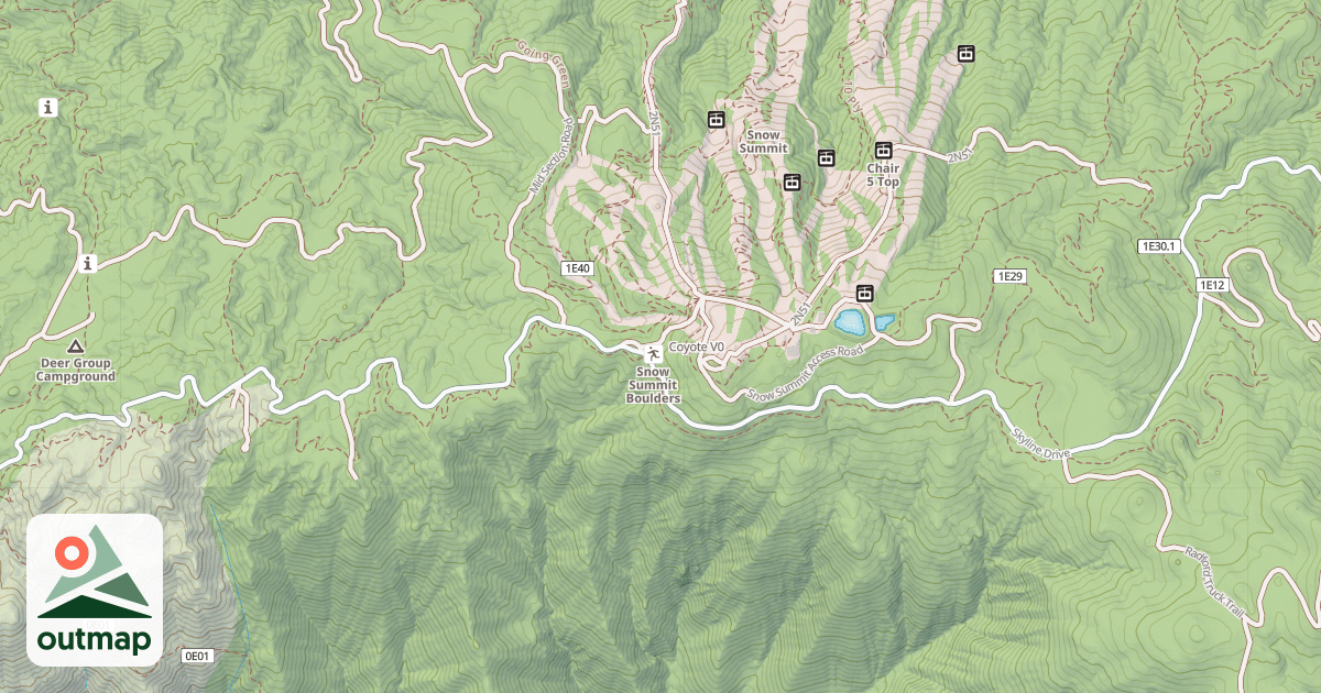 Map of Coyote
