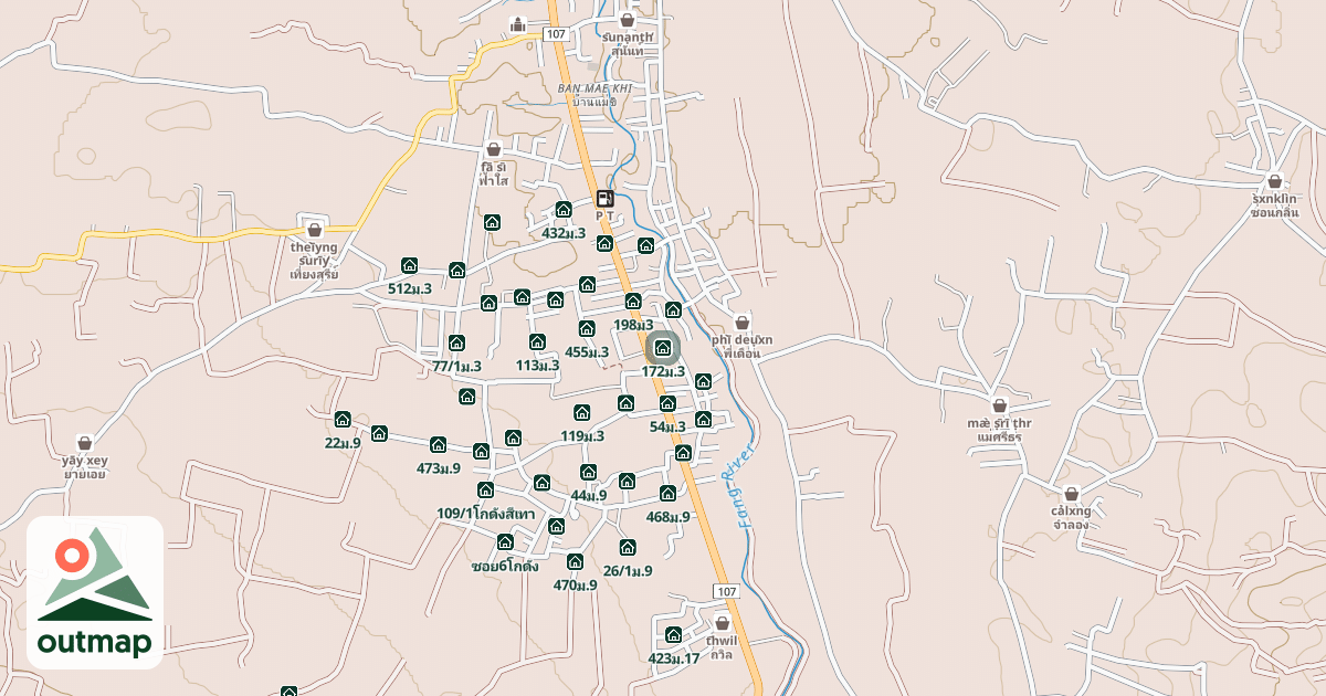 Map of 172ม.3