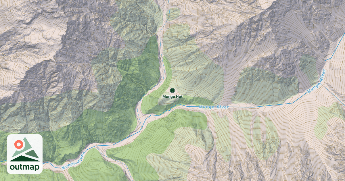 Map of Mungo Hut