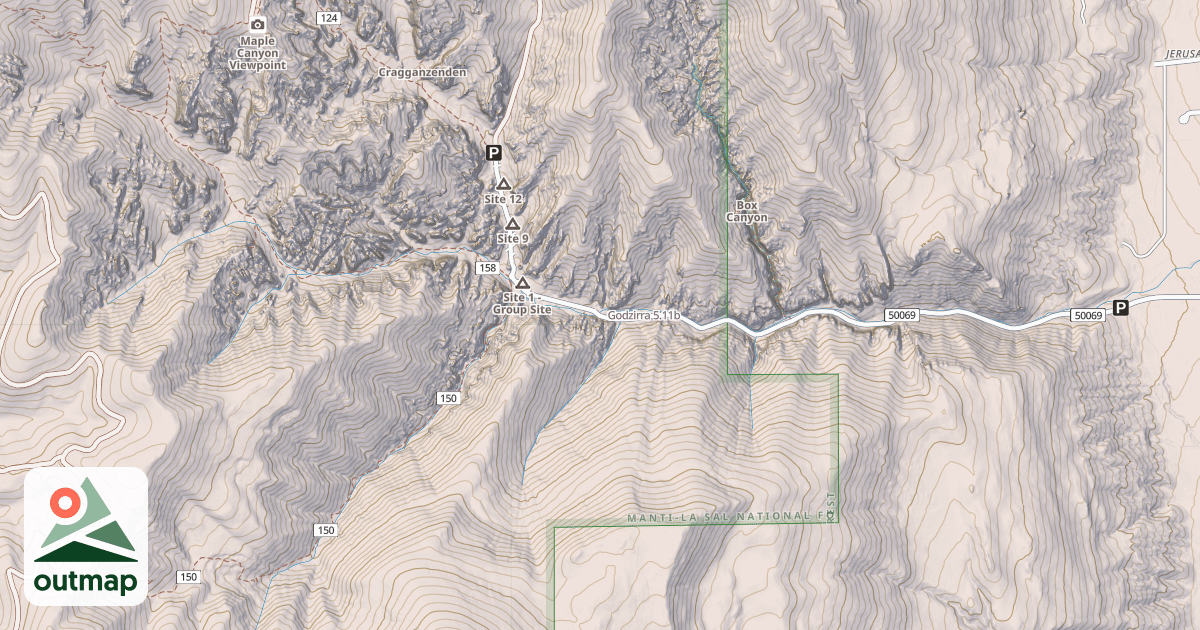 Map of Godzirra