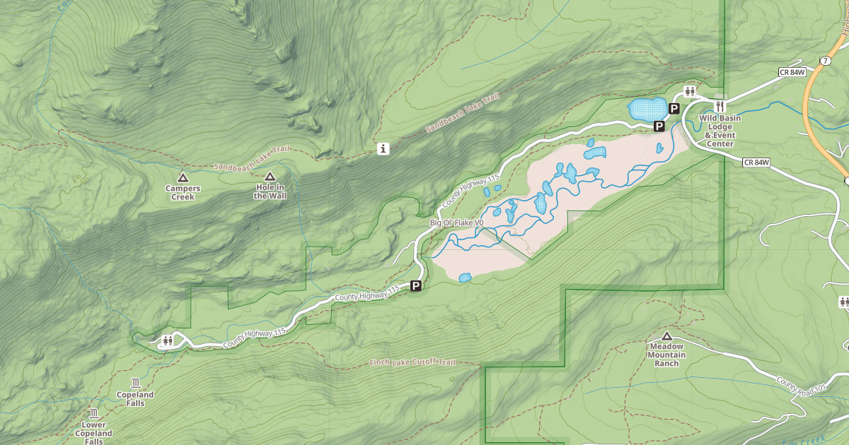 Map preview of Big Ol' Flake