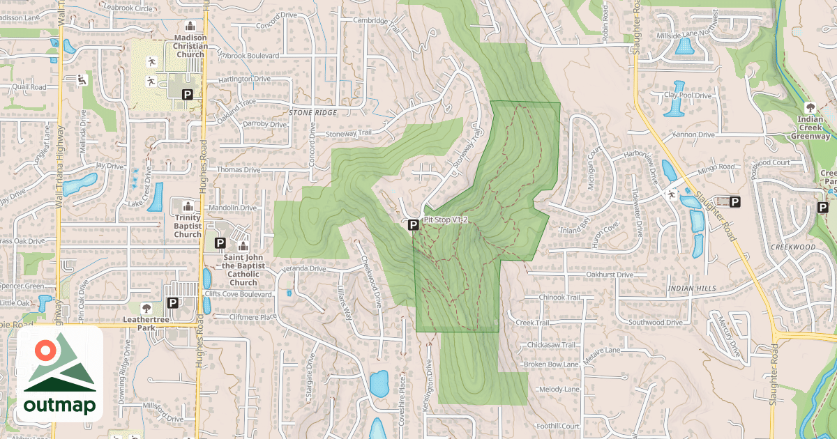 Map of Pit Stop