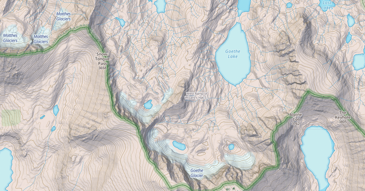 Map preview of West Ramp of Wizard's Hat