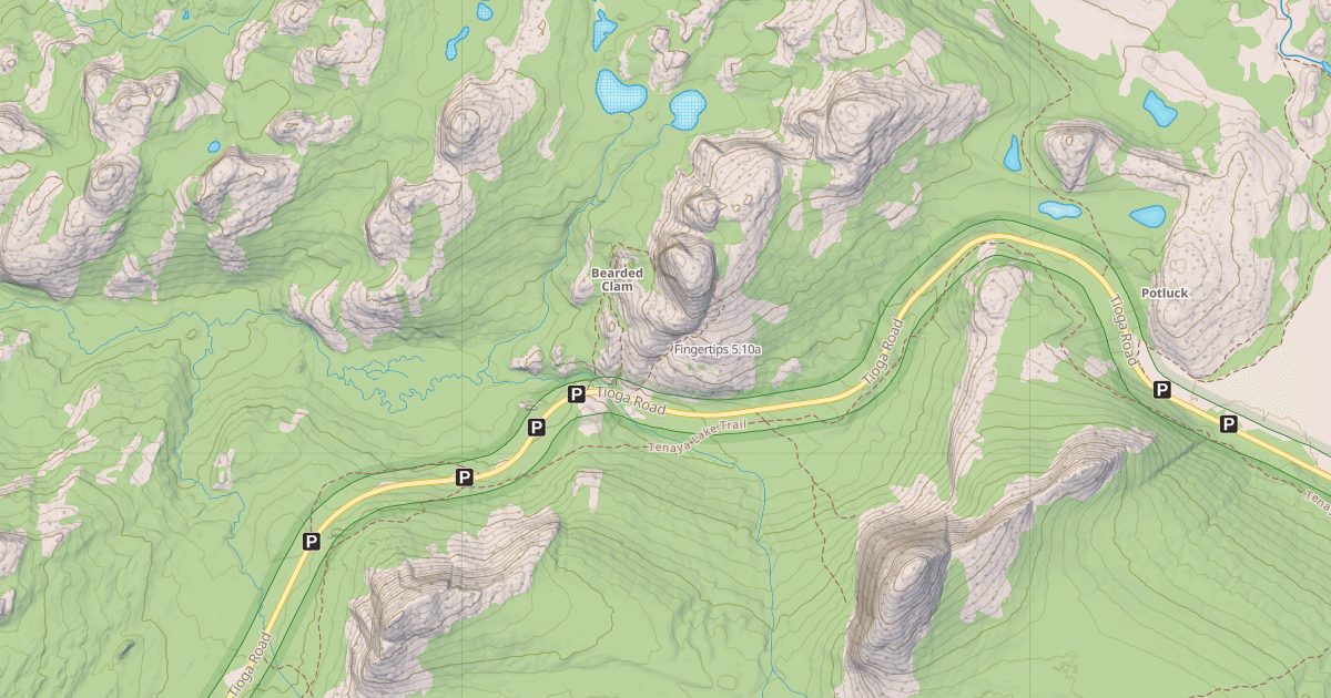 Map preview of Fingertips