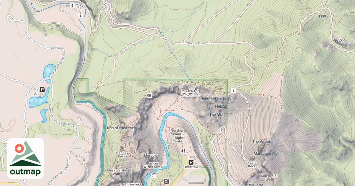 Map of Mouthful of Marbles