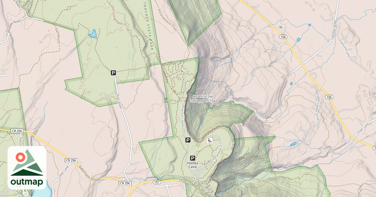 Map of Attack of the Tetrapods