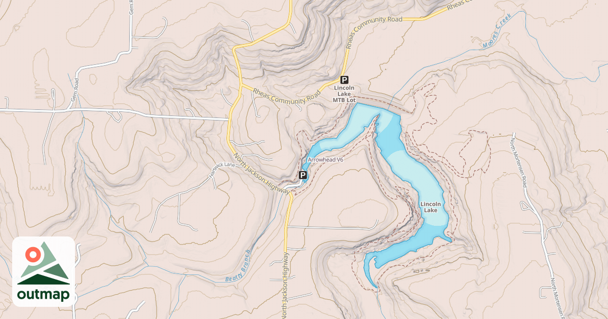 Map of Arrowhead