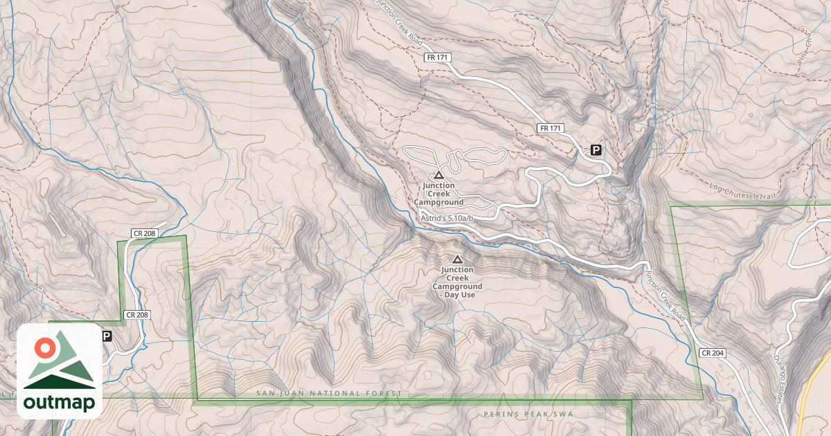 Map of Astrid's