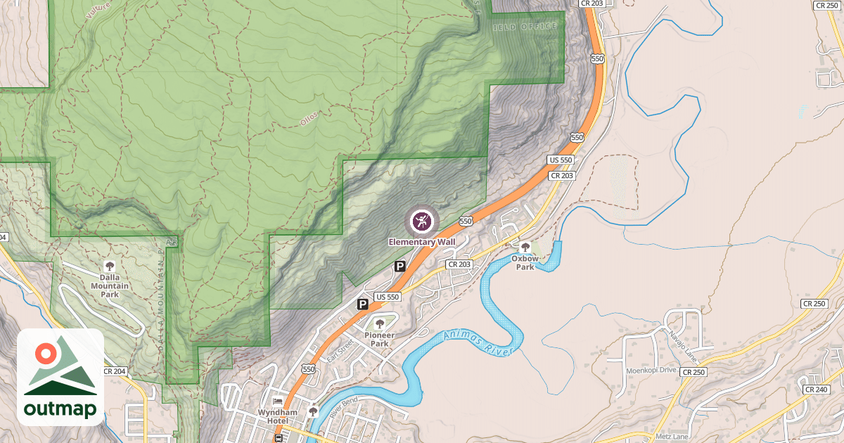 Map of Elementary Wall