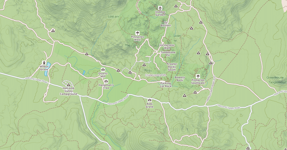 Map preview of Cruise control