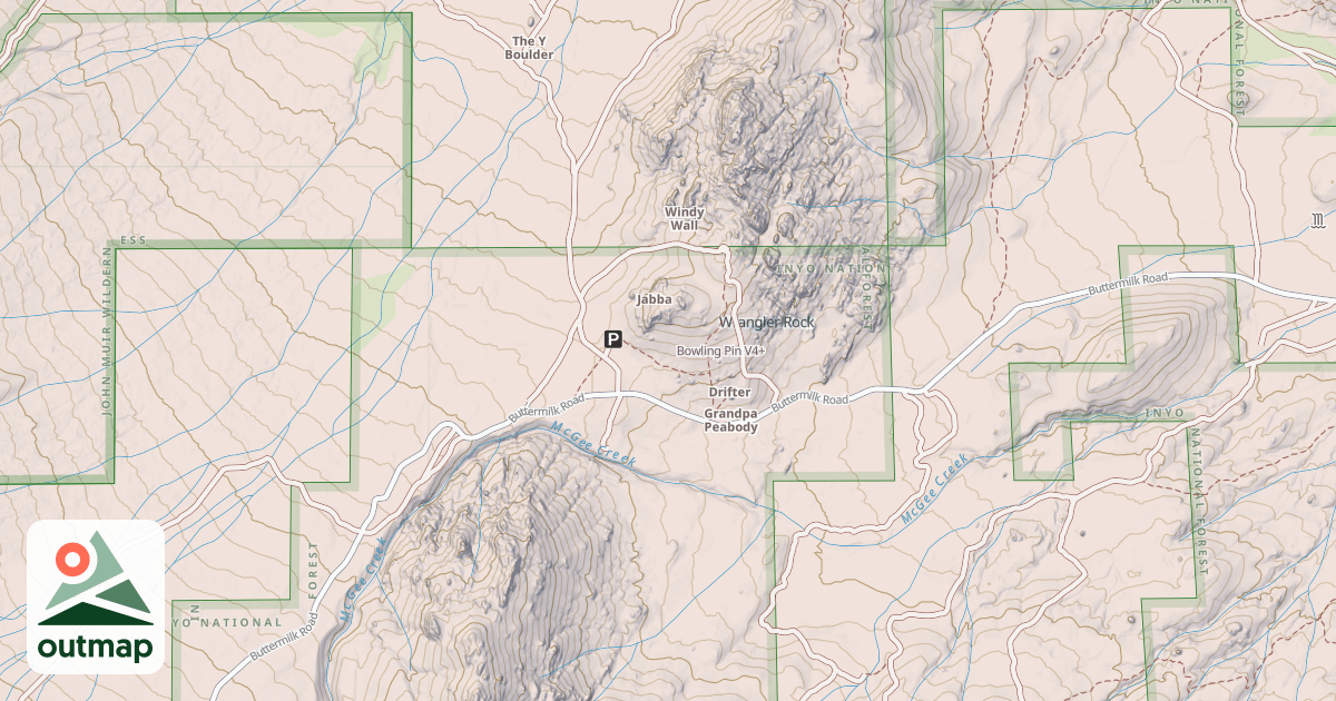 Map of Bowling Pin