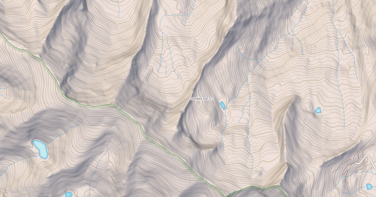 Map preview of Donkey Ear