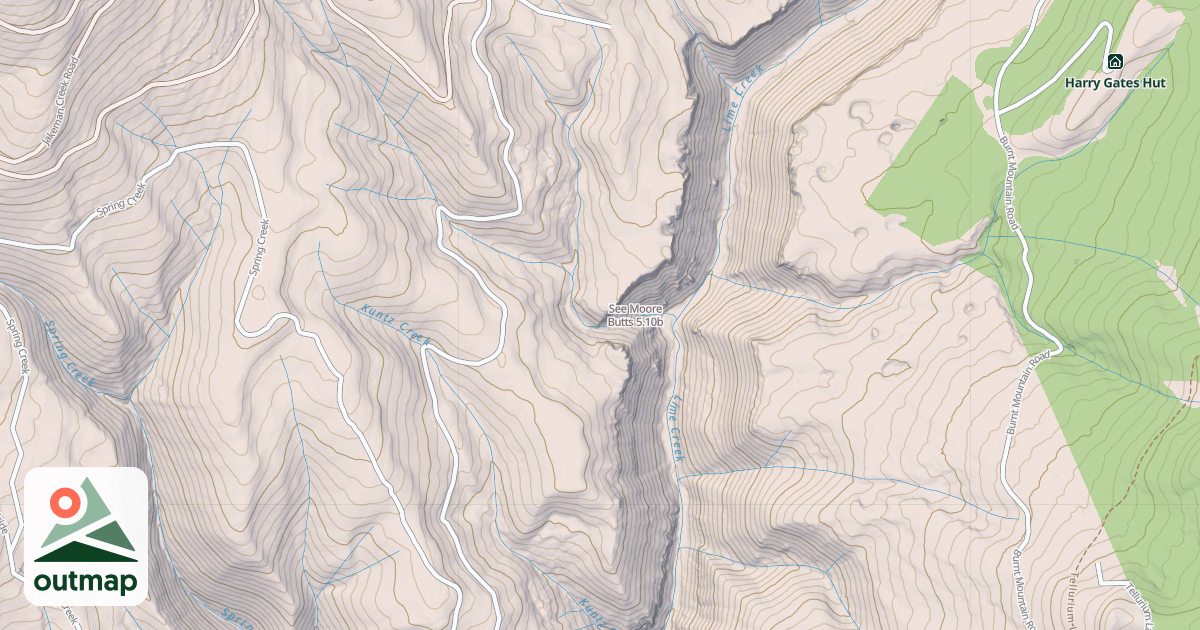 Map of See Moore Butts