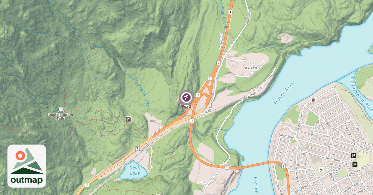 Map of Fox 3