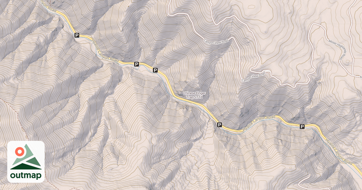 Map of Chinese Finger Trap