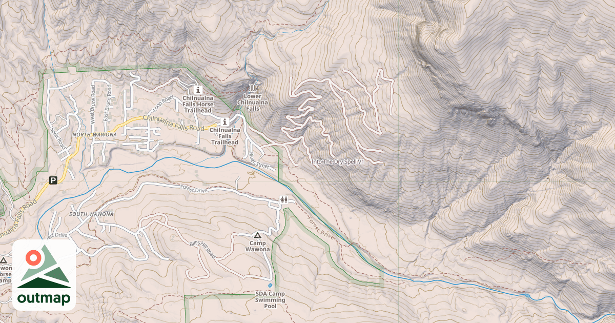 Map of Into The Dry Spell