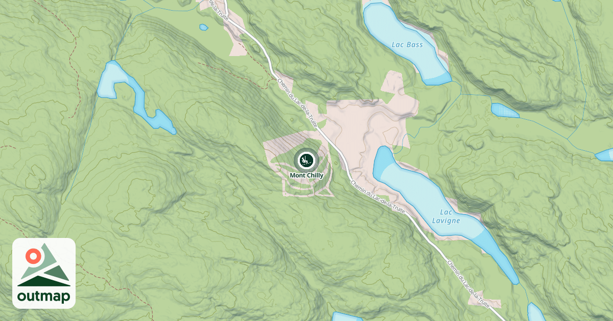 Map of Mont Chilly