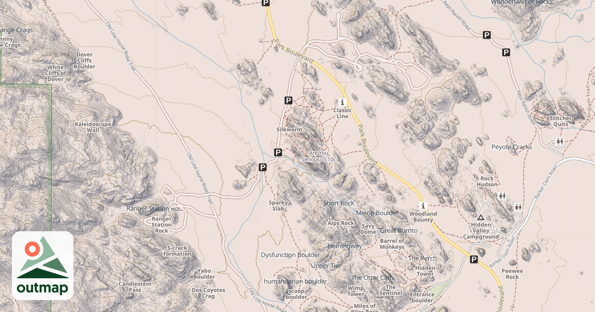 Map of Are You Serious?
