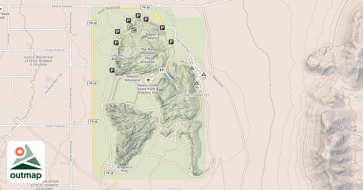 Map of The Trickster