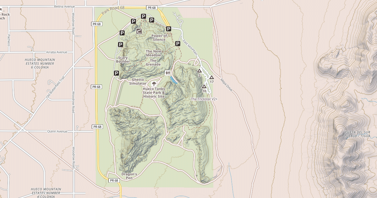 Map preview of The Trickster