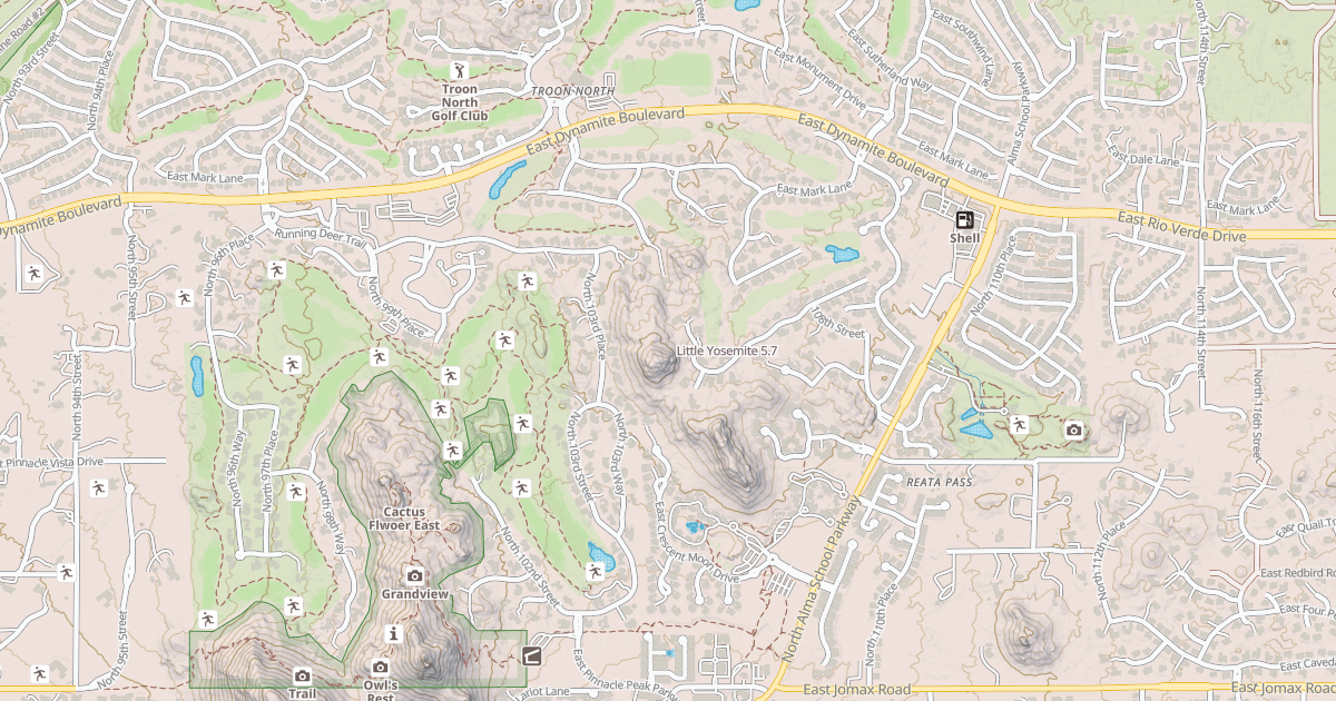 Map preview of Little Yosemite