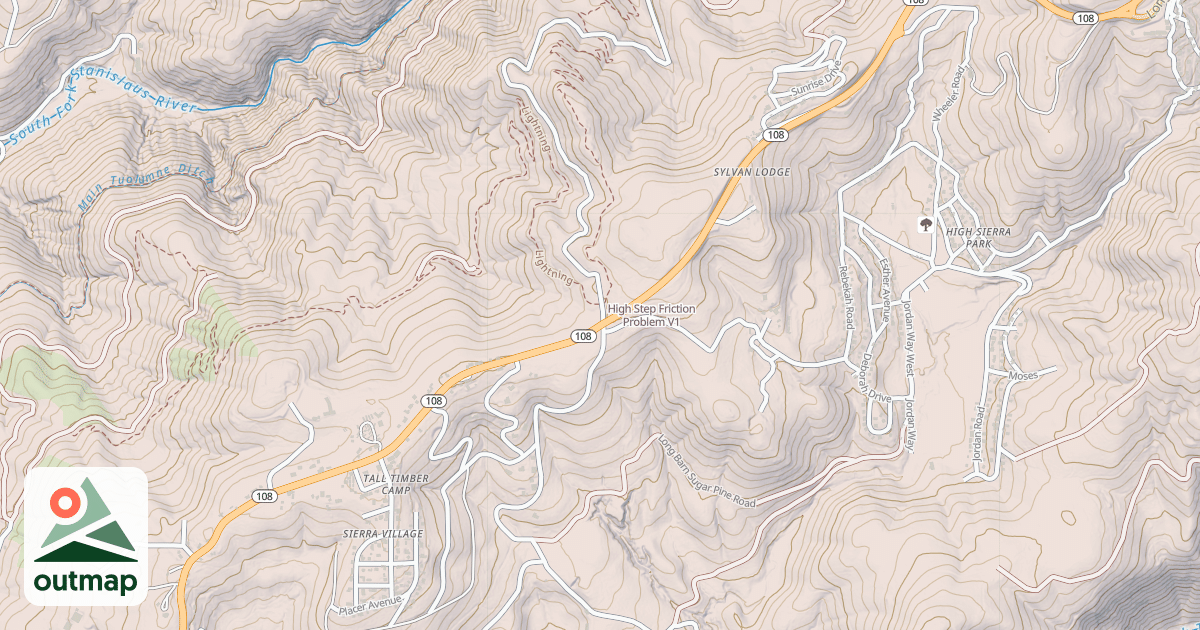 Map of High Step Friction Problem