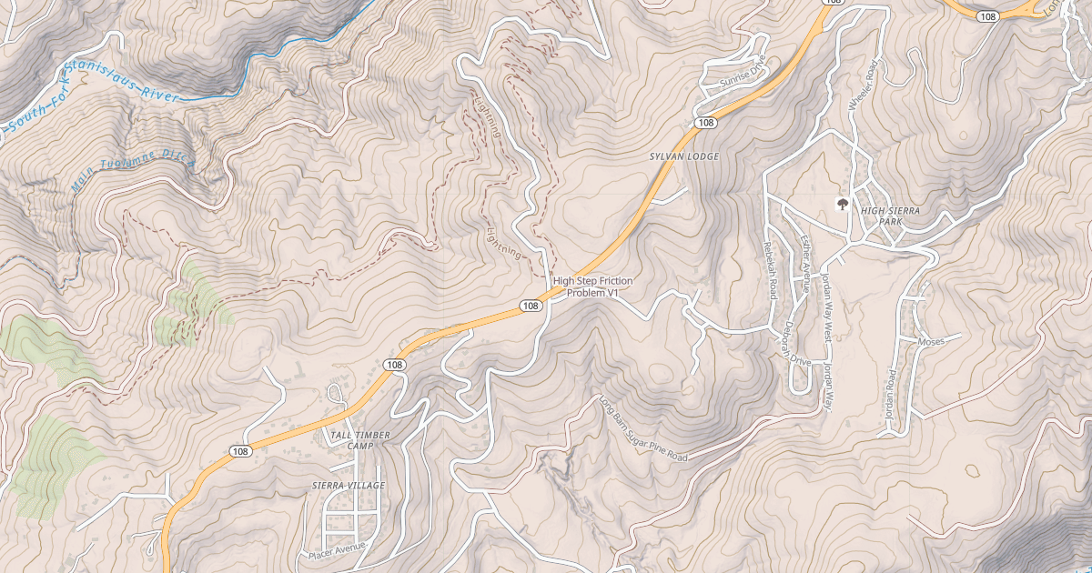 Map preview of High Step Friction Problem