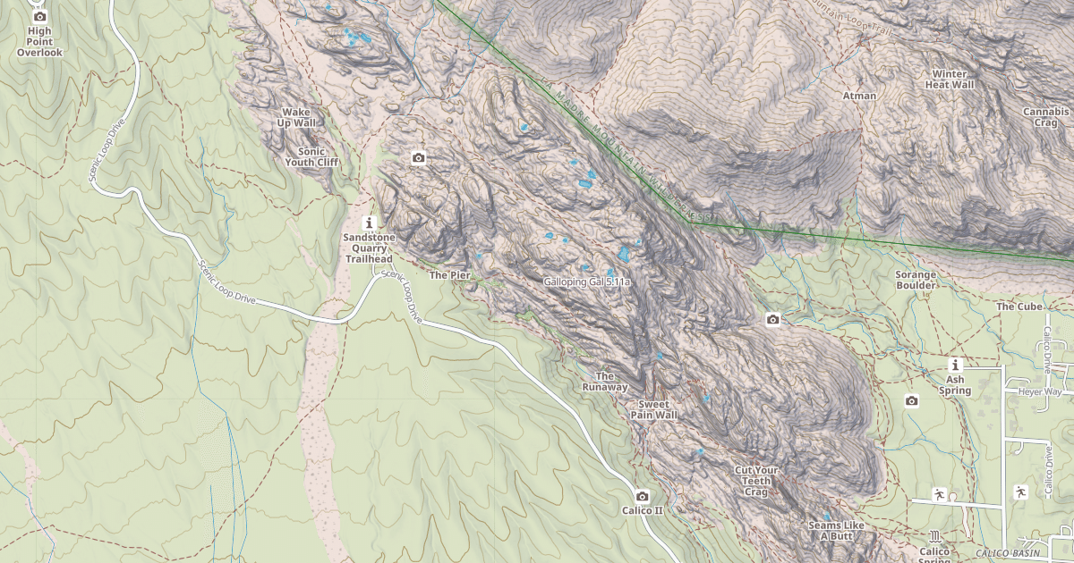 Map preview of Galloping Gal