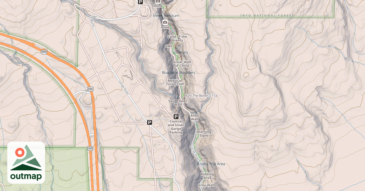 Map of Bury The Boner