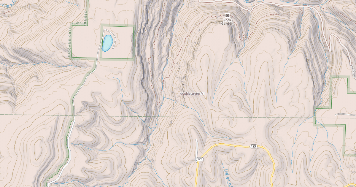 Map preview of double aretes