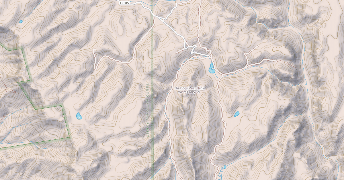 Map preview of The Dogs Must Think We're Crazy