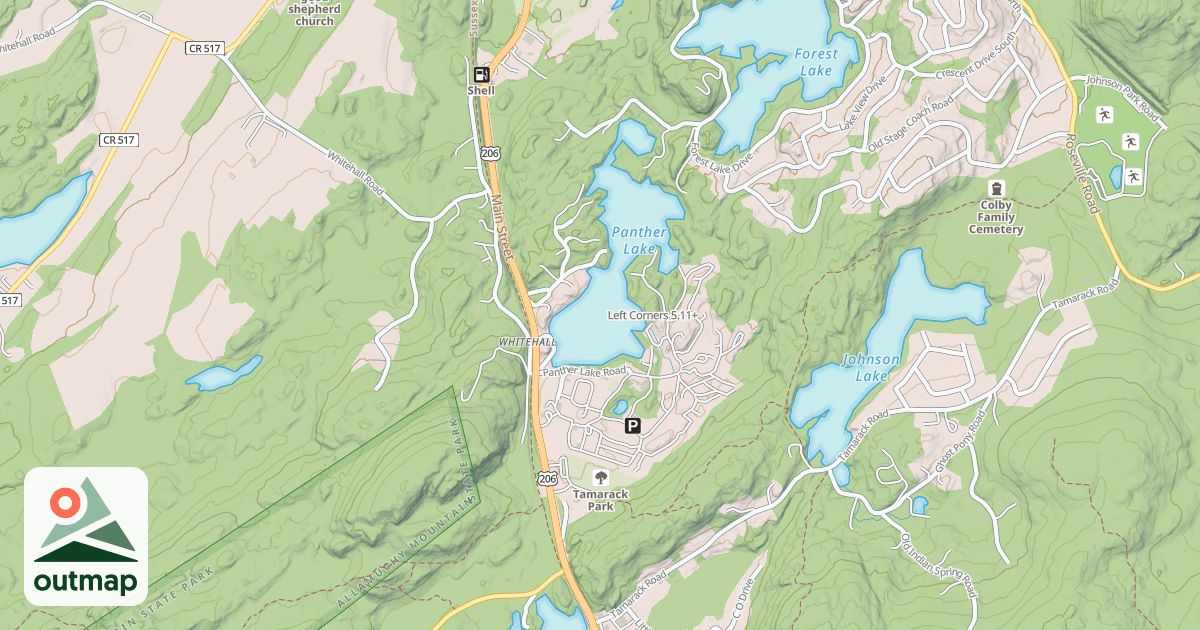 Map of Left Corners