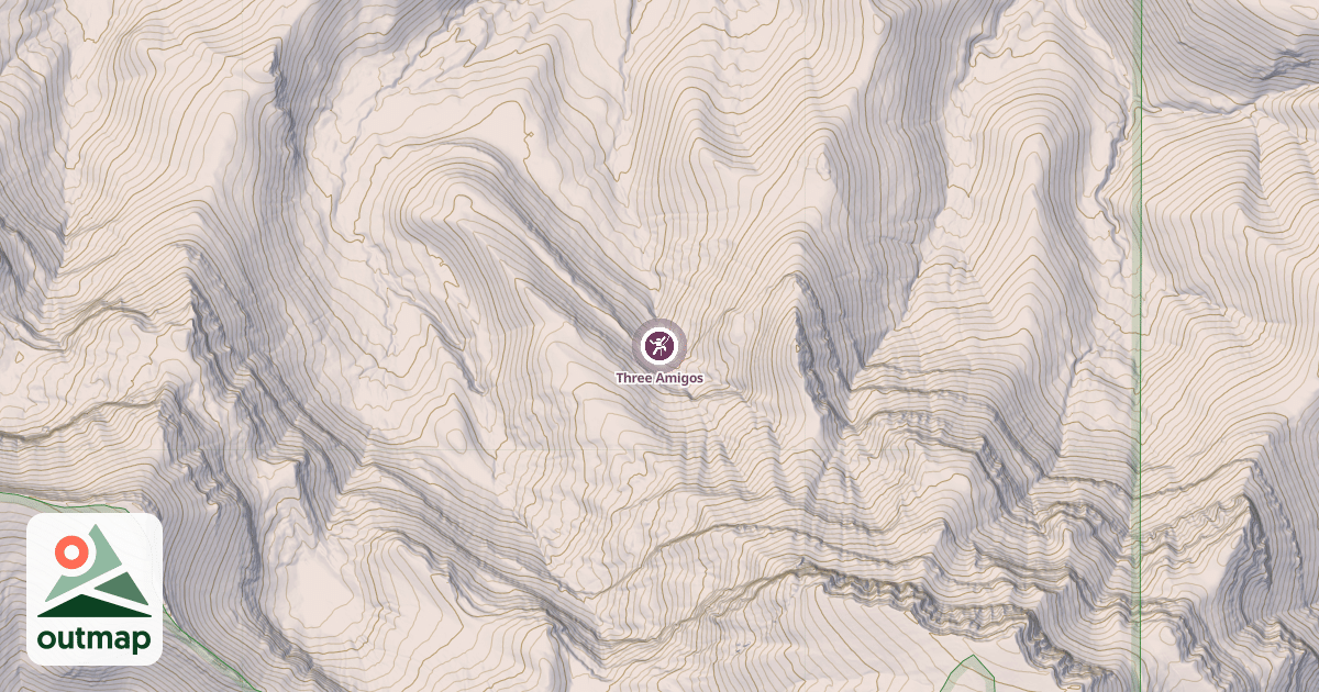 Map of Three Amigos